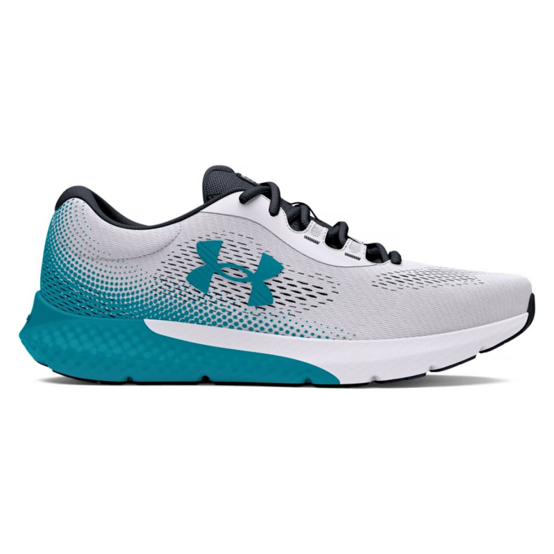 1033753045_67dc70e82c597 حذاء اندر ارمور تشارجد روج 4 للرجال لون أبيض وتركواز -Under Armour Men's UA Charged Rogue 4 Shoes - الصورة 1
