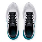 ⁦حذاء اندر ارمور تشارجد روج 4 للرجال لون أبيض وتركواز -Under Armour Men's UA Charged Rogue 4 Shoes⁩ - الصورة ⁦4⁩