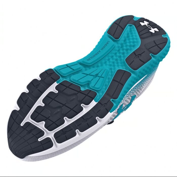 ⁦حذاء اندر ارمور تشارجد روج 4 للرجال لون أبيض وتركواز -Under Armour Men's UA Charged Rogue 4 Shoes⁩ - الصورة ⁦5⁩