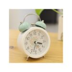 ⁦ساعة منبه أنالوج بتصميم دائري لون أخضر⁩ - الصورة ⁦4⁩