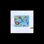 طقم ألوان (68 قطعة) للأطفال لون أزرق