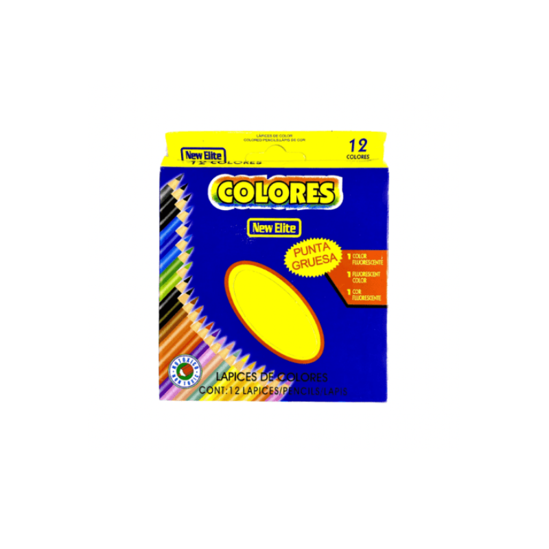 ⁦طقم ألوان خشب صغير (12 لون)⁩ - الصورة ⁦1⁩