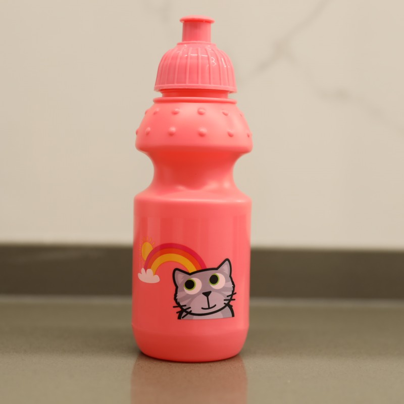 ⁦مطرة بلاستيك سعة 200 مل لون زهري⁩ - الصورة ⁦1⁩