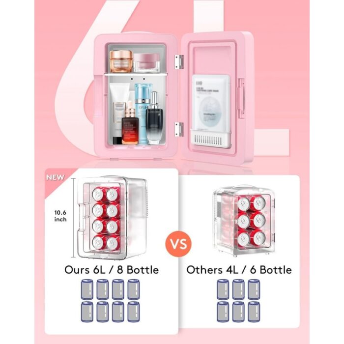 ⁦ثلاجة روديكا لمستحضرات التجميل 4 لتر⁩ - الصورة ⁦8⁩