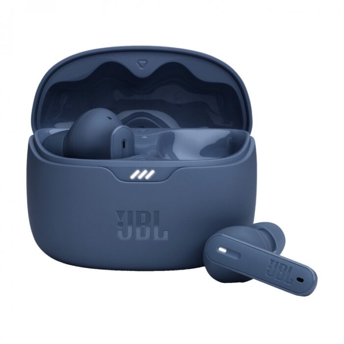 ⁦JBL Tune Beam earbuds-سماعة ايربودز من جى بى ال لون أزرق⁩ - الصورة ⁦4⁩