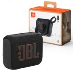 JBL Go 4 Ultra-Portable Bluetooth Speaker-سماعة بلوتوث JBL-GO-4 من جى بى ال لون أسود