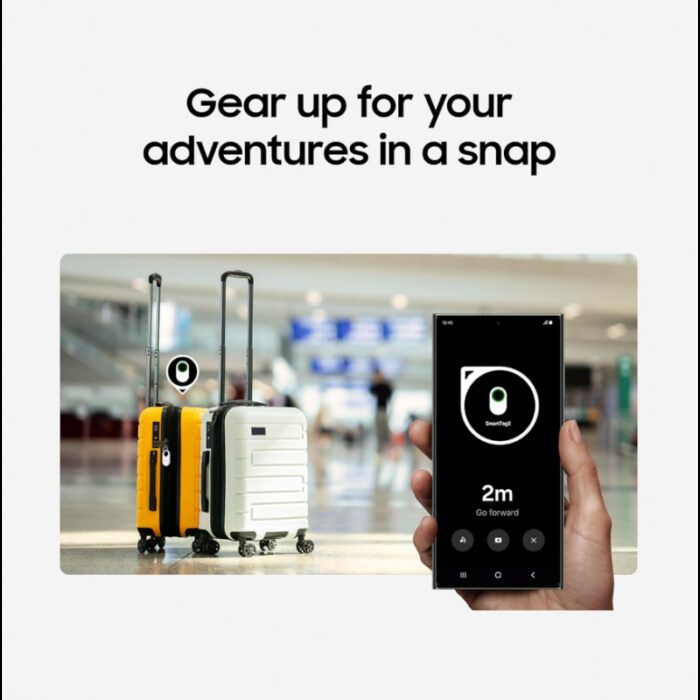 ⁦Samsung Galaxy SmartTag2 White-جهاز تتبع جالكسي سمارت تاج 2 من سامسونج لون أبيض⁩ - الصورة ⁦4⁩