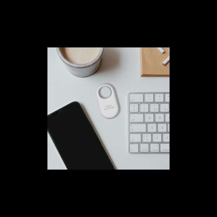 ⁦Samsung Galaxy SmartTag2 White-جهاز تتبع جالكسي سمارت تاج 2 من سامسونج لون أبيض⁩ - الصورة ⁦7⁩