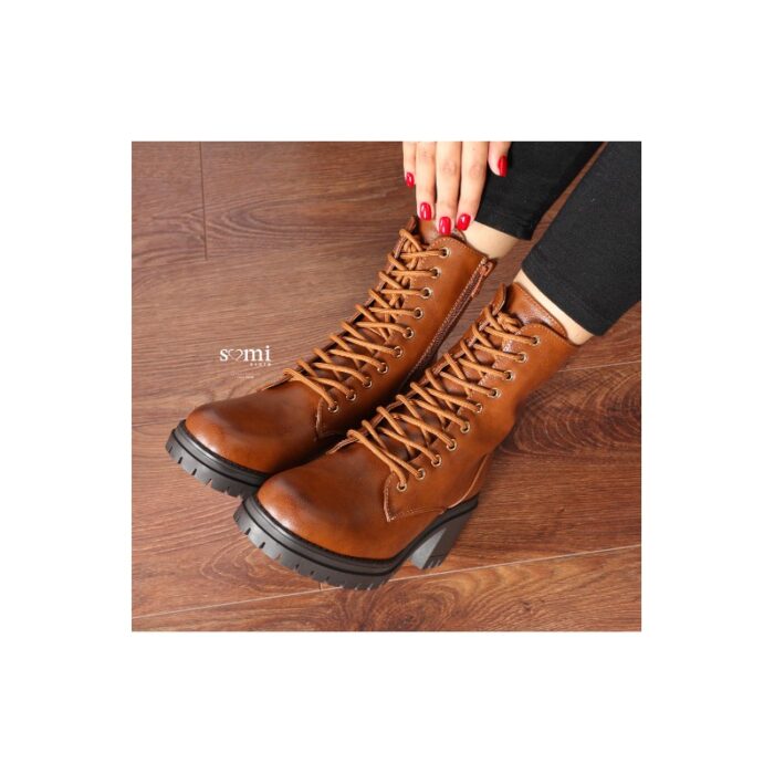 1033753260_67dc7253ab791 بسطار للنساء لون عسلي من Sami Boutique - الصورة 1