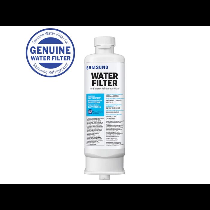 1033753277_67dc726270b32 فلتر ثلاجة سامسونج موديل HAF-QIN/EXP Water Filter for Select Samsung Refrigerators - White - الصورة 1