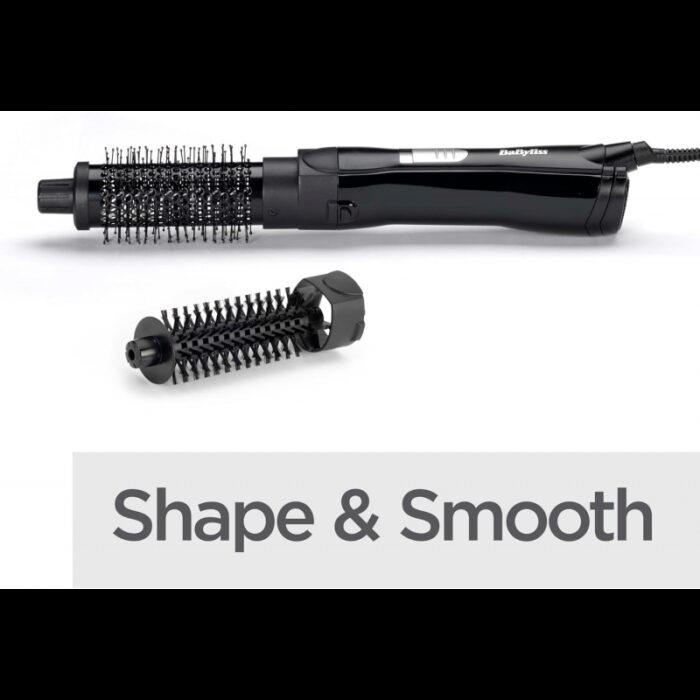 ⁦مصفف شعر اير ستايلر شيب اند سموث من بيبي ليس-Babyliss AS82E Shape & Smooth - straightening brush⁩ - الصورة ⁦7⁩