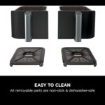 ⁦Ninja Foodi Dual Zone Air Fryer- AF300EU-مقلى هوائي من نينجا بجارورين سعة 7.6 لتر⁩ - الصورة ⁦10⁩