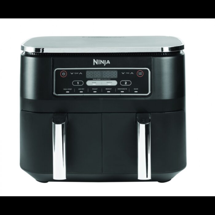 ⁦Ninja Foodi Dual Zone Air Fryer- AF300EU-مقلى هوائي من نينجا بجارورين سعة 7.6 لتر⁩ - الصورة ⁦12⁩