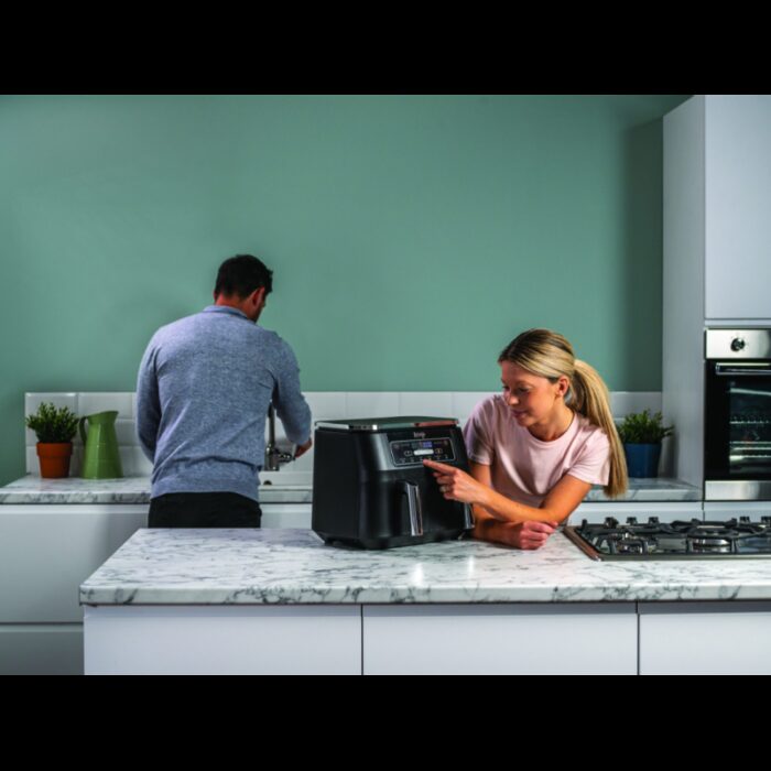 ⁦Ninja Foodi Dual Zone Air Fryer- AF300EU-مقلى هوائي من نينجا بجارورين سعة 7.6 لتر⁩ - الصورة ⁦16⁩