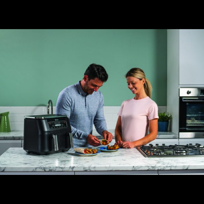 ⁦Ninja Foodi Dual Zone Air Fryer- AF300EU-مقلى هوائي من نينجا بجارورين سعة 7.6 لتر⁩ - الصورة ⁦19⁩