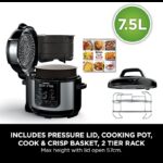 ⁦طنجرة ضغط  فودي ماكس متعددة الوظائف من نينجا 7.5 لتر - Ninja Foodi MAX 9-in-1 Multi-Cooker 7.5L OP500EU⁩ - الصورة ⁦15⁩