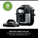 ⁦طنجرة ضغط  فودي ماكس متعددة الوظائف من نينجا 7.5 لتر - Ninja Foodi MAX 9-in-1 Multi-Cooker 7.5L OP500EU⁩ - الصورة ⁦16⁩