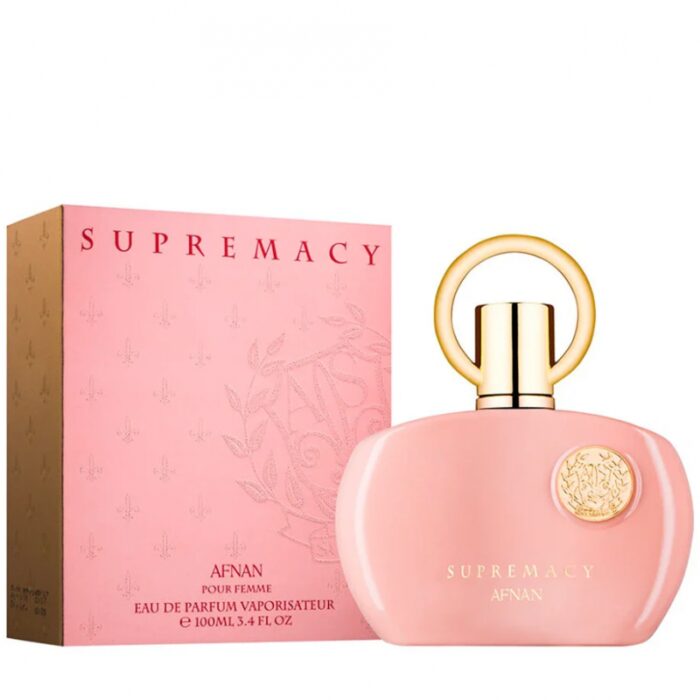 ⁦Supremacy POUR FEMME Pink By Afnan EDP for Women 100 ml- عطر سوبريماسي بور فيم من أفنان للعطور للنساء 100مل⁩ - الصورة ⁦3⁩