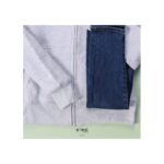 ⁦جاكيت مبطن مع طاقية للنساء لون سكني من Sami Boutique⁩ - الصورة ⁦3⁩