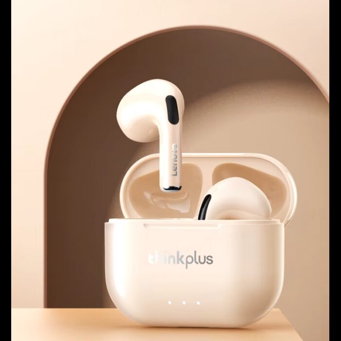 ⁦ايربود lenovo Thinkplus لينوفو لون اسود بلص LP40 II plus⁩ - الصورة ⁦2⁩