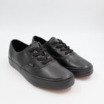 حذاء جلد كاجوال للرجال لون أسود