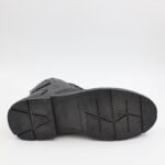 ⁦بسطار جلد ساق طويل للرجال لون أسود⁩ - الصورة ⁦6⁩