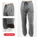 بنطلون فيليز مبطن بأرجل مطاطية للنساء لون فيروزي غامق