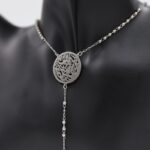 ⁦سلسال فضي بتصميم والله خير حافظا مع لفظ الجلالة⁩ - الصورة ⁦3⁩