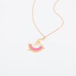 ⁦سلسال ذهبي بتصميم راقصة باليه⁩ - الصورة ⁦3⁩