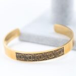 ⁦سوار ذهبي بتصميم فلسطين⁩ - الصورة ⁦3⁩