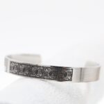 ⁦سوار فضي بتصميم فلسطين⁩ - الصورة ⁦2⁩