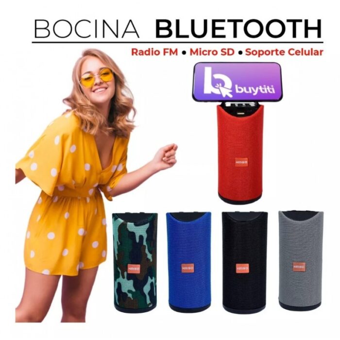 ⁦سماعة سبيكر محمولة AST-311 مع قاعدة جوال⁩ - الصورة ⁦3⁩