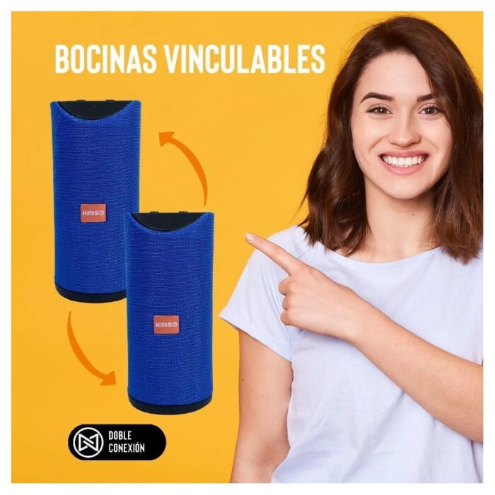 ⁦سماعة سبيكر محمولة AST-311 مع قاعدة جوال⁩ - الصورة ⁦5⁩