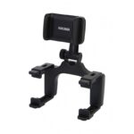 ⁦علاقة جوال تثبت على مرآة السيارة توفر تحكم كامل بوضعية الهاتف 360 درجة ماركة KAKUSIGA KSC-525⁩ - الصورة ⁦2⁩