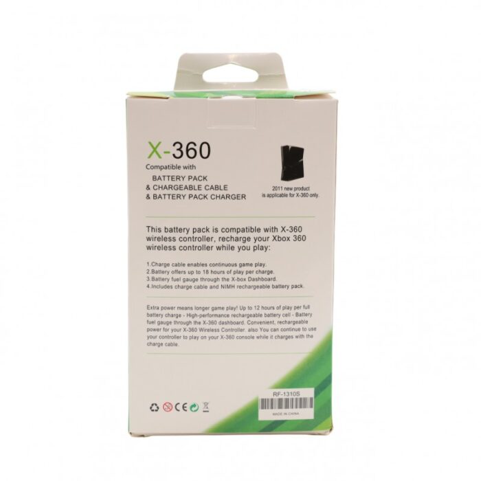 ⁦XBOX360 BATTERY 5 IN 1⁩ - الصورة ⁦5⁩