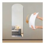 مرآه مع قوس مرنه غير قابله للكسر مقاس 150*50