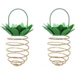 انارة طاقة شمسية شكل اناناس عدد 2