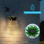 ⁦انارة طاقة شمسية شكل اناناس عدد 2⁩ - الصورة ⁦2⁩