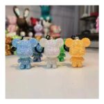 ميدالية خرز لون ذهبي