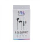 سماعات الرأس Vibe-A aux من السيليكون بوصلة سوداء