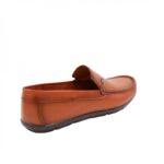 ⁦حذاء جلد طبيعي للرجال لون عسلي⁩ - الصورة ⁦4⁩