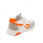 ⁦حذاء كاجوال من فينتو للأطفال لون أبيض وبرتقالي⁩ - الصورة ⁦3⁩