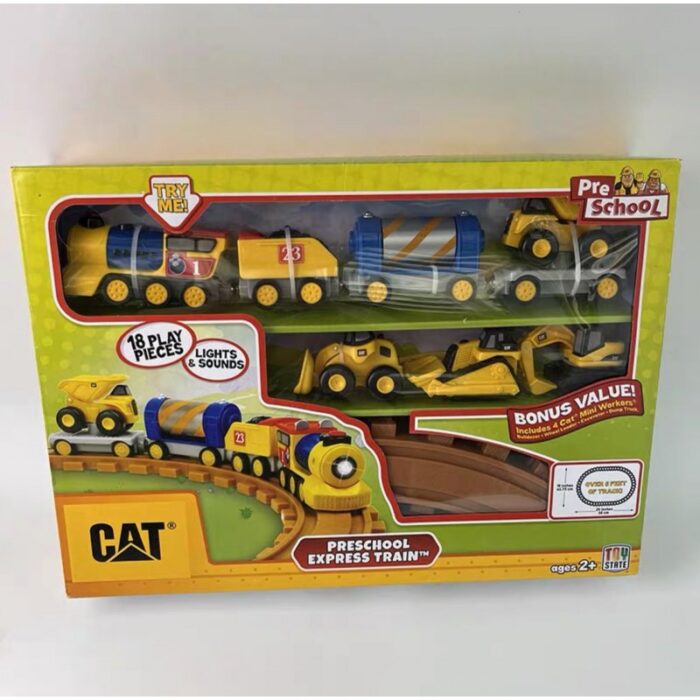 ⁦لعبه قطار 18قطعه بلاستك⁩ - الصورة ⁦3⁩