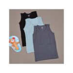 طقم شباح داخلي ولادي (3 قطع) للأولاد بثلاث ألوان