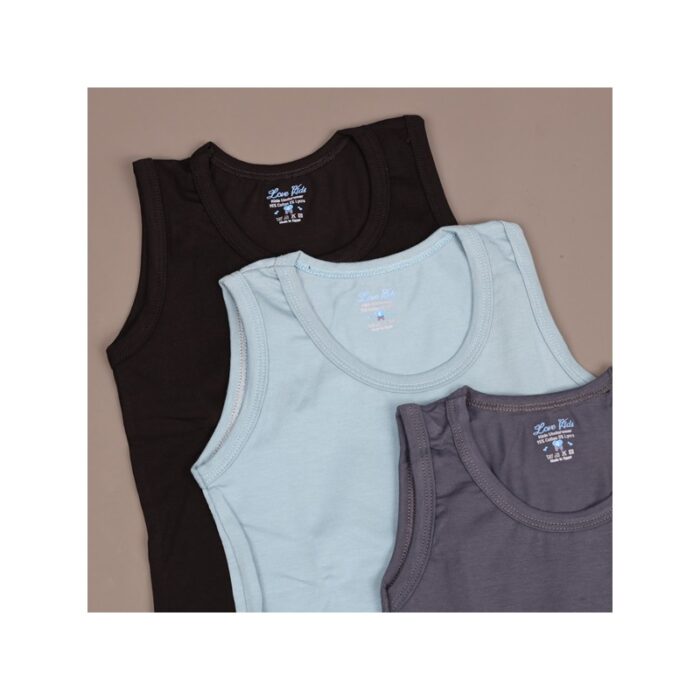 ⁦طقم شباح داخلي ولادي (3 قطع) للأولاد بثلاث ألوان⁩ - الصورة ⁦2⁩