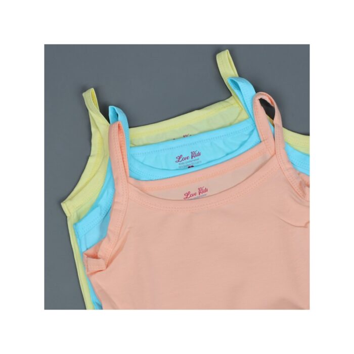 ⁦طقم شباح داخلي بناتي (3 قطع) للبنات بثلاث ألوان⁩ - الصورة ⁦4⁩