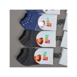 ⁦جوارب ولادي قصيرة الطول بتصميم نقشات (12 زوج) للاطفال بألوان متعددة⁩ - الصورة ⁦5⁩