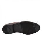 ⁦حذاء جلد طبيعي برباط للرجال لون عسلي⁩ - الصورة ⁦4⁩