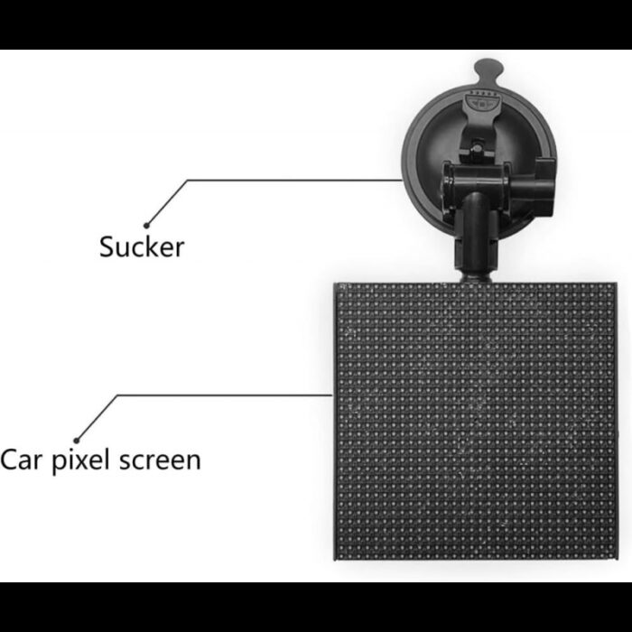 ⁦شاشة تعبيرية LED للنافذة الخلفية⁩ - الصورة ⁦5⁩