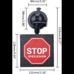⁦شاشة تعبيرية LED للنافذة الخلفية⁩ - الصورة ⁦7⁩